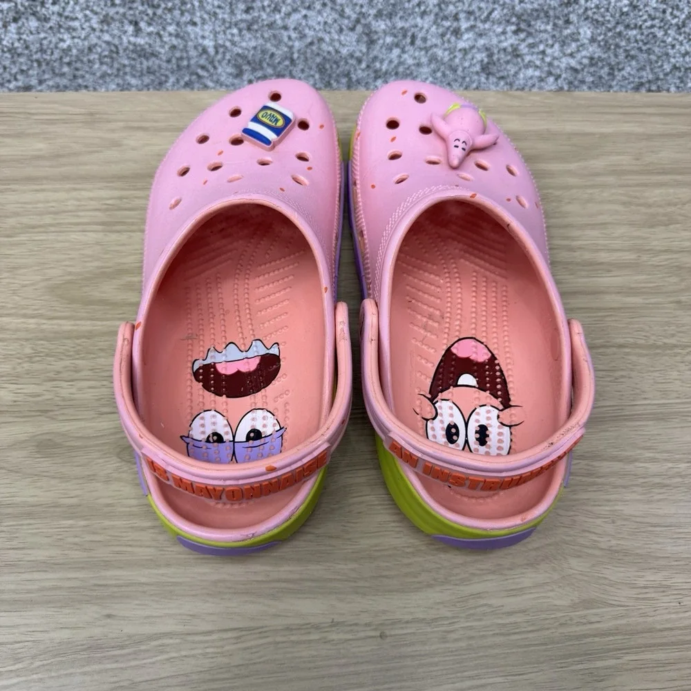 Patrick‎ Star Crocs Classic Clog Men's 8 Women's 10 SpongeBob SquarePants